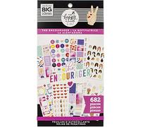 ME & MY BIG IDEAS Happy Planner STCKRS, Encourager, 682/Pkg, taglia unica