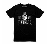 Me, my cat and Netflix - T-shirt