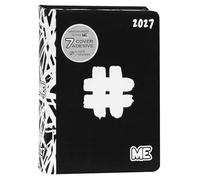 ME MY EVOLUTION - Agenda 2027 Giornaliera 16 Mesi, Diario per Ragazzi e Ragazze, con Copertina Morbida e Grafica in Rilievo, 512 Pagine, Ideale per Scuola Media, Superiore e Università, 12x16,5 cm