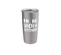 Me Ne Vado A Settembre Bicchiere termico in acciaio inox doppia parete