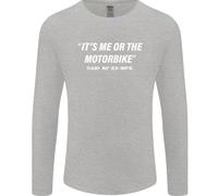 Me o Il Moto Said il Mio Ex-Wife Motociclista Uomo Maniche