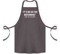 Me O The Moto Ha Detto My Ex-Wife Motociclista Cotone Grembiule 100% Biologico
