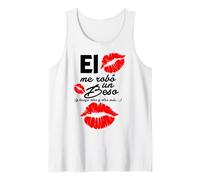 Me Robo Un Beso y Luego Otro. Spanish Couple Matching Latinx Canotta