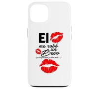 Me Robo Un Beso y Luego Otro. Spanish Couple Matching Latinx Custodia per iPhone 13