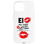 Me Robo Un Beso y Luego Otro. Spanish Couple Matching Latinx Custodia per iPhone 15
