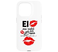 Me Robo Un Beso y Luego Otro. Spanish Couple Matching Latinx Custodia per iPhone 15 Pro