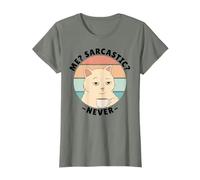 Me Sarcastic Never Maglietta