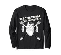 Me so' 'nnamurat', Che aggia Fa'? Regalo Amica Concerto Maglia a Manica