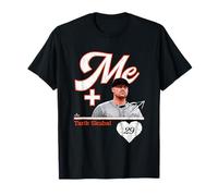 Me + Tarik Skubal = Heart Detroit Baseball MLBPA Maglietta