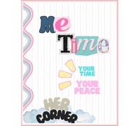 Me time journal: A Self-Care Space from Her Corner by Zeina