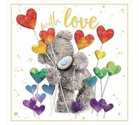 Me To You Bear 3D olografico con carta di amore
