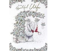 Me To You Bear Biglietto di Natale in scatola per la moglie