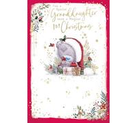 Me To You - Biglietto di Natale per nipote, con orsetto Tatty Teddy, collezione ufficiale, 15 x 22 cm