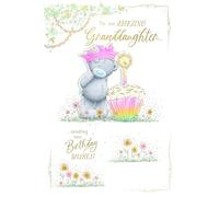 Me to You Tatty Teddy - Biglietto di auguri di compleanno fatto a mano, per nipote, orso con cupcake, collezione ufficiale