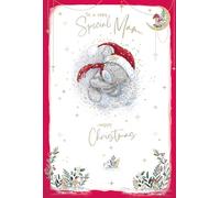 Me To You Tatty Teddy - Biglietto di Natale con scritta in inglese "To A Very Special Mam, Tatty Teddy in the Snow", 15 x 22 cm, collezione ufficiale