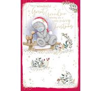 Me To You Tatty Teddy - Biglietto di Natale per nonna, 12,7 x 20,3 cm, collezione ufficiale