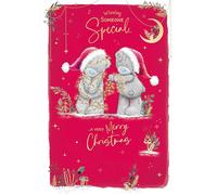Me To You Tatty Teddy - Biglietto di Natale per qualcuno di speciale, 15 x 22 cm, collezione ufficiale