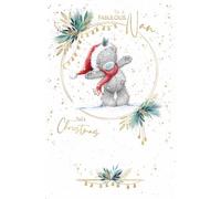 Me To You Tatty Teddy - Biglietto di Natale per una nonna favolosa, 12,7 x 20,3 cm, collezione ufficiale