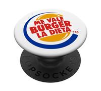 Me Vale Burger La Dieta, Mexicans Funny Spanish Slang PopSockets PopGrip Adesivo