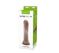 Me You Us - Dildo Dong ultra realistico al caramello da 28 cm con base a ventosa, vena dettagliata realistica, morbido ma solido per solo o partner, sensazioni realistiche e stimolazione. PVC e