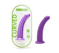 Me You Us - Il nostro silicone 7 "curvo punto G - P-spot Pegging Dildo in viola - Strap On Dildo
