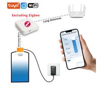 ME201WZ Wireless Zigbee Tuya App mobile Rilevatore Acqua Olio combustibile Sensore di livello del liquido Indicatore di allarme Monitor serbatoio remoto