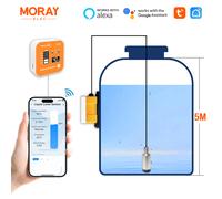 ME202R 5M Display a LED Trasmettitore di misurazione wireless Sensore sommergibile Sensore di livello del serbatoio dell'acqua intelligente per la casa intelligente