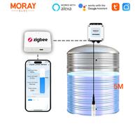 ME202WZ 5m Zigbee Wifi Serbatoio Misuratore di livello di profondità del liquido Monitor Addizione acqua Indicatore di livello Sensore di livello del liquido sommergibile