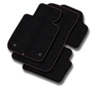 ME47-4 Set Tappetini Velluto Premium Opaco Rosso per Mercedes-Benz CLA C118 dal