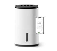 Meaco Deumidificatore Dry Arete® Two da 25 litri e purificatore d'aria HEPA H13, basso consumo energetico, basso rumore, app Wi-Fi, modalità umidità intelligente, modalità lavanderia