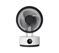 MEACO MeacoFan Sefte® 8 ventilatore con batteria ricaricabile sostituibile, portatile, ecologico, funzionamento silenzioso, 17 ore di autonomia, telecomando, modalità notturna, 2,3 kg
