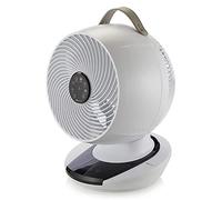 MEACO MeacoFan 1056, Ventilatore d'Aria, Ideale per Camere da Letto e Soggiorni, Ultra Silenzioso con Oscillazione a 360°, Motore a Basso Consumo, 12 Velocità, Telecomando, Bianco - Nouvo
