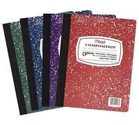 Mead Composition Book 2-Pack: 100 fogli, a righe, colori assortiti (09918) Nuovo