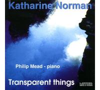 Various Transparent Things - Music for Piano Tape and Electronics (CD) Album