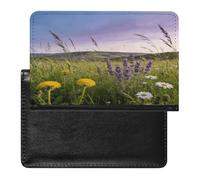 Meadow - Custodia per passaporto, in pelle, ultra sottile, per passaporto, accessorio indispensabile per il viaggio