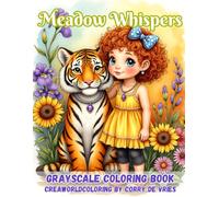 Meadow Whispers: A Whimsical Coloring Journey Through Gentle Nature & Animal Friends