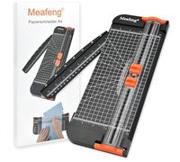 Meafeng Taglierina per Carta A4, Taglierina con Protezione Automatica di Sicurezza e Righello Laterale con 2 Lame per Tagliare Carta, Foto, Coupon, Etichette e Cartoncini (12 Pollici)