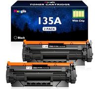 Meagiis 135A Con Chip Cartucce Toner Compatibile per HP 135A W1350A 135X W1350X Toner per HP Laserjet M209 M209dw MFP M234 M234dw M234sdn M234sdw (2 Nero)