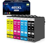 Meagiis 405XL Cartucce d'inchiostro Compatibili per Epson 405XL Multipack 405 XL per Workforce Pro WF-3820 WF-3825 WF-4820 WF-4825 WF-4830 WF-7830 WF-7835 (2 Nero, 2 Ciano, 2 Magenta, 2 Giallo)