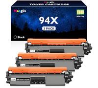 Meagiis 94X CF294X Con Chip Cartucce di Toner Compatibile con HP 94X CF294X CF294A 94A Toner con HP Laserjet Pro M118dw M118 MFP M148 M149 M148dw M148fdw M149fdw (3 Nero)