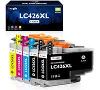 Meagiis LC426XL 6000/5000 pagine alta resa Cartucce d'inchiostro Compatibili per Brother LC426XL LC-426 LC-426XL per Brother MFC-J4340DW MFC-J4540DW MFC-J4335DW (2 Nero, 1 Ciano, 1 Magenta, 1 Giallo)