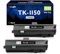 Meagiis TK1150 Nero Toner Compatibili con Kyocera TK-1150 (Con Chip, 2Nere)