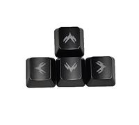 MEAKTSMI 1 set di tasti ABS retroilluminati Altezza R1 Tastiera meccanica Cappuccio Tasto Personalità per WASD Direzione