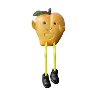 MEAKTSMI Bambole sospese in resina con motivo frutta, decorazione da tavolo, perfette per la cameretta dei bambini e le stanze