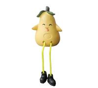 MEAKTSMI Bambole sospese in resina con motivo frutta, decorazione da tavolo, perfette per la cameretta dei bambini e le stanze