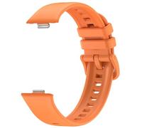 MEAKTSMI Cinturino flessibile in silicone per orologio sportivo traspirante, cinturino di ricambio regolabile per orologio Fit3