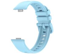 MEAKTSMI Cinturino flessibile in silicone per orologio sportivo traspirante, cinturino di ricambio regolabile per orologio Fit3