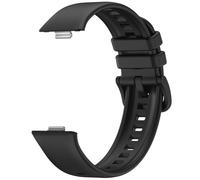 MEAKTSMI Cinturino flessibile in silicone per orologio sportivo traspirante, cinturino di ricambio regolabile per orologio Fit3