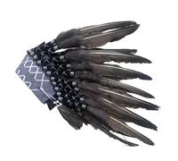 MEAKTSMI Creativo Piumato Copricapo Confortevole Ed Elegante Accessori Per Capelli Festival Per Artisti E Visitatori Di Feste