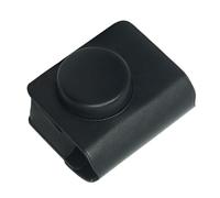 MEAKTSMI Custodia in pelle PU per fotocamera Wide400 Instants Borsa in silicone con spallacci regolabili e tasca